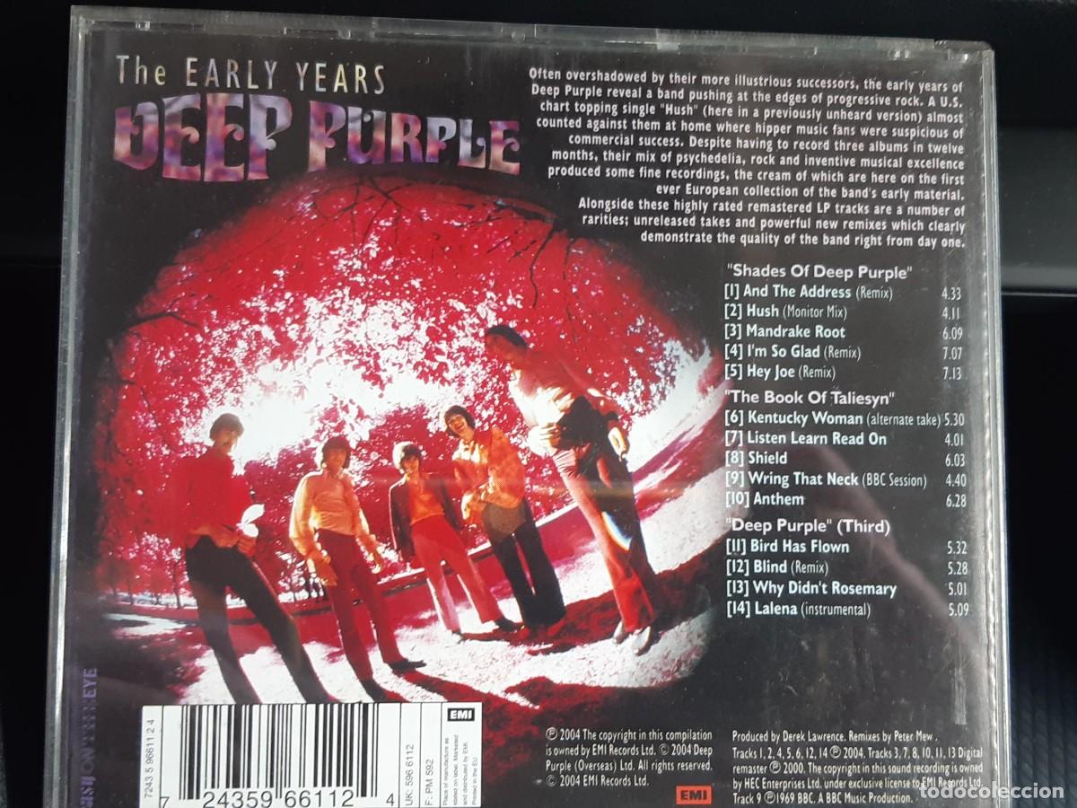 CDs de m&uacute;sica: Deep Purple - The Early Years CD - Foto 3