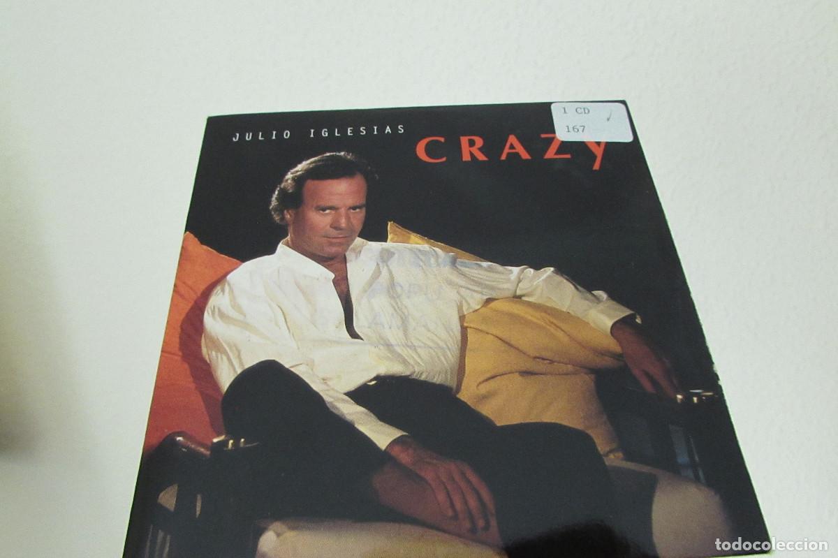 CDs de m&uacute;sica: Julio Iglesias &ndash; Crazy. CD, Single - Foto 1