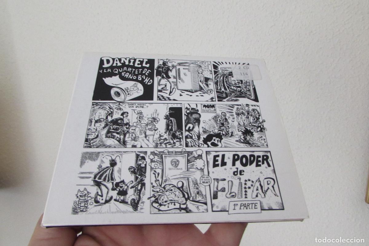 CDs de m&uacute;sica: DANIEL Y LA QUARTET DE BA&Ntilde;O BAND - EL PODER DE FLIPAR