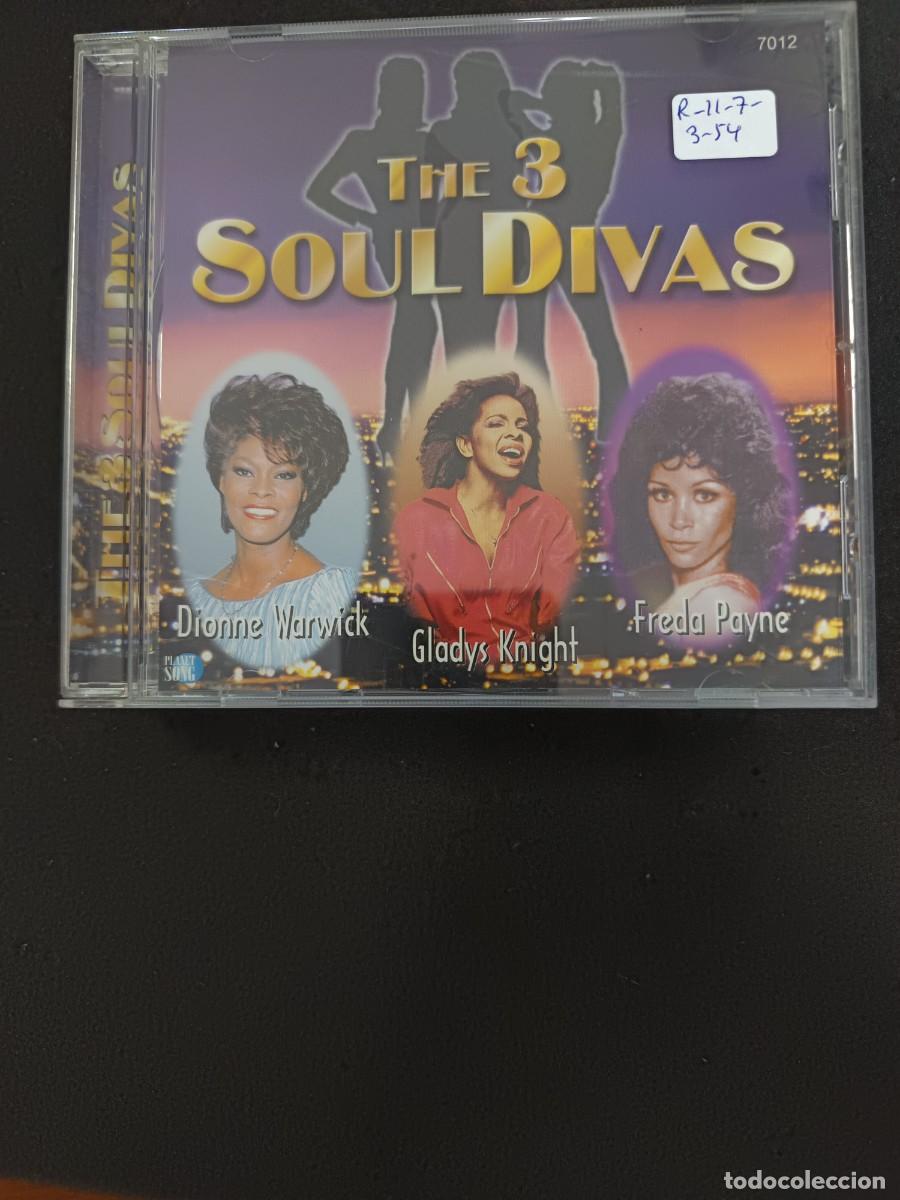 CDs de m&uacute;sica: THE 3 SOUL DIVAS: DIONNE WARWICK, GLADYS KNIGHT, FREDA PAYNE
