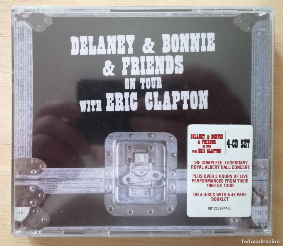CDs de m&uacute;sica: DELANEY & BONNIE & FRIENDS ON TOUR WITH ERIC CLAPTON - 4XCD PRECINTADO