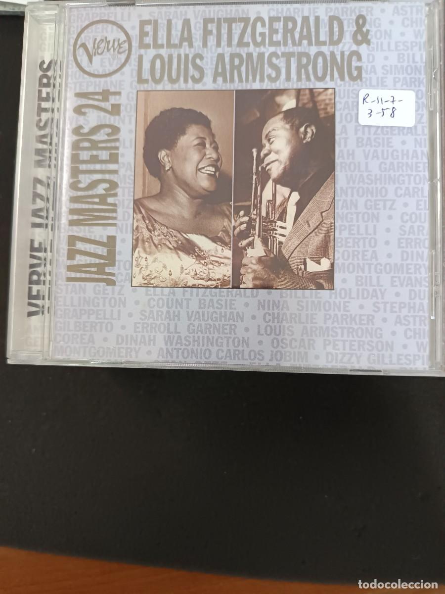 CDs de m&uacute;sica: ELLA FITZGERALD & LOUIS ARMSTRONG. JAZZ MASTERS 24. VERVE