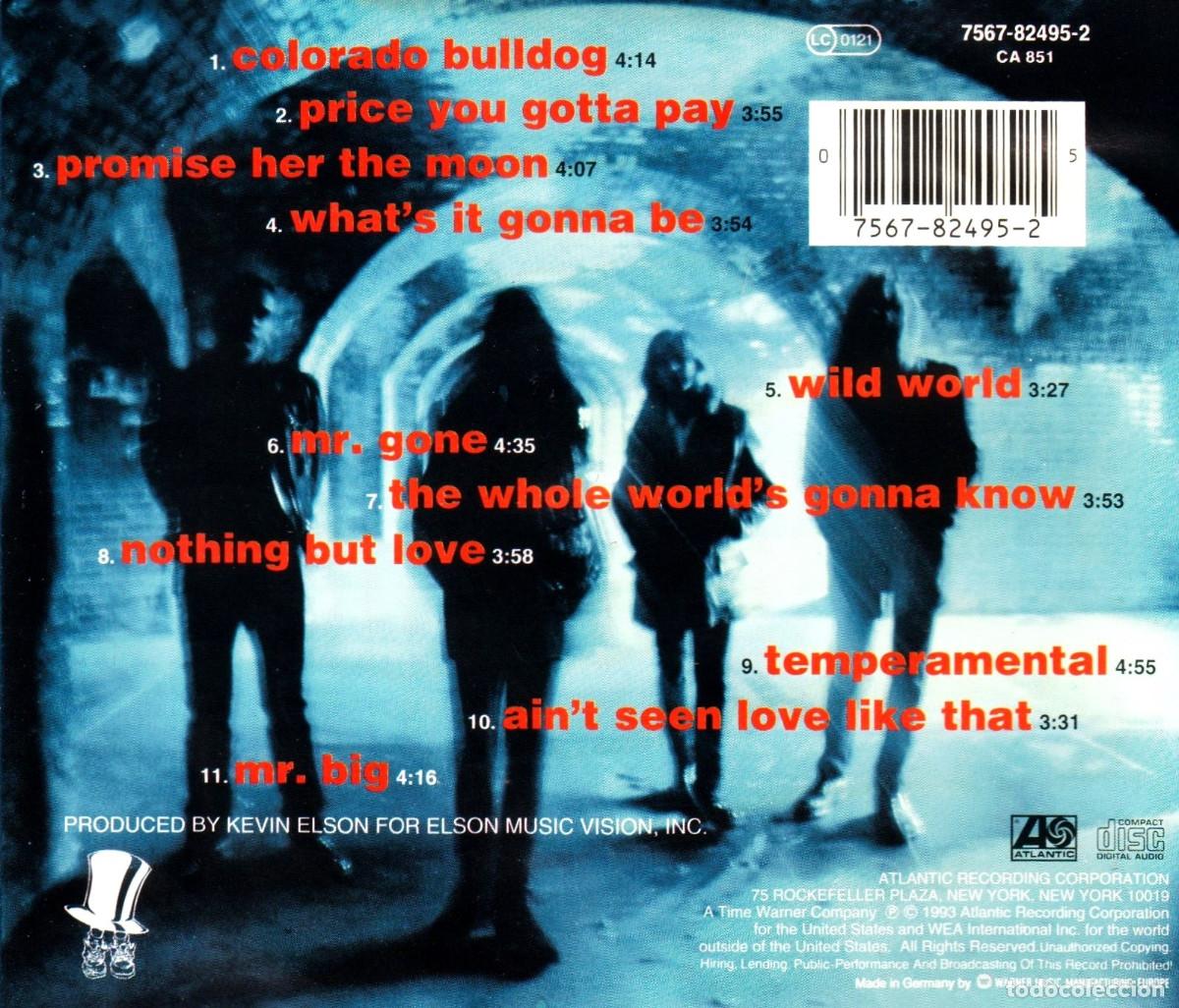 CDs de m&uacute;sica: �G369 - MR. BIG. BUMP AHEAD. CD. - Foto 2