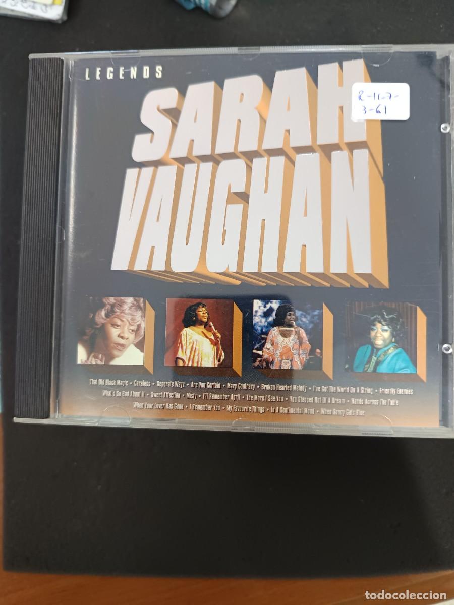 CDs de m&uacute;sica: SARAH VAUGHAN. LEGENDS