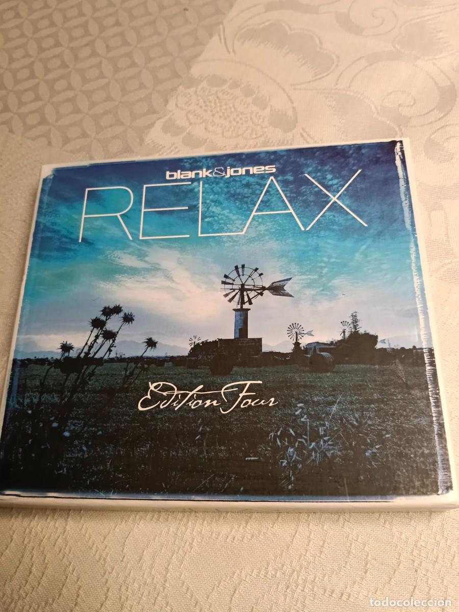 CDs de m&uacute;sica: RAR BOX. BLANK & JONES. RELAX. 2 CD'S