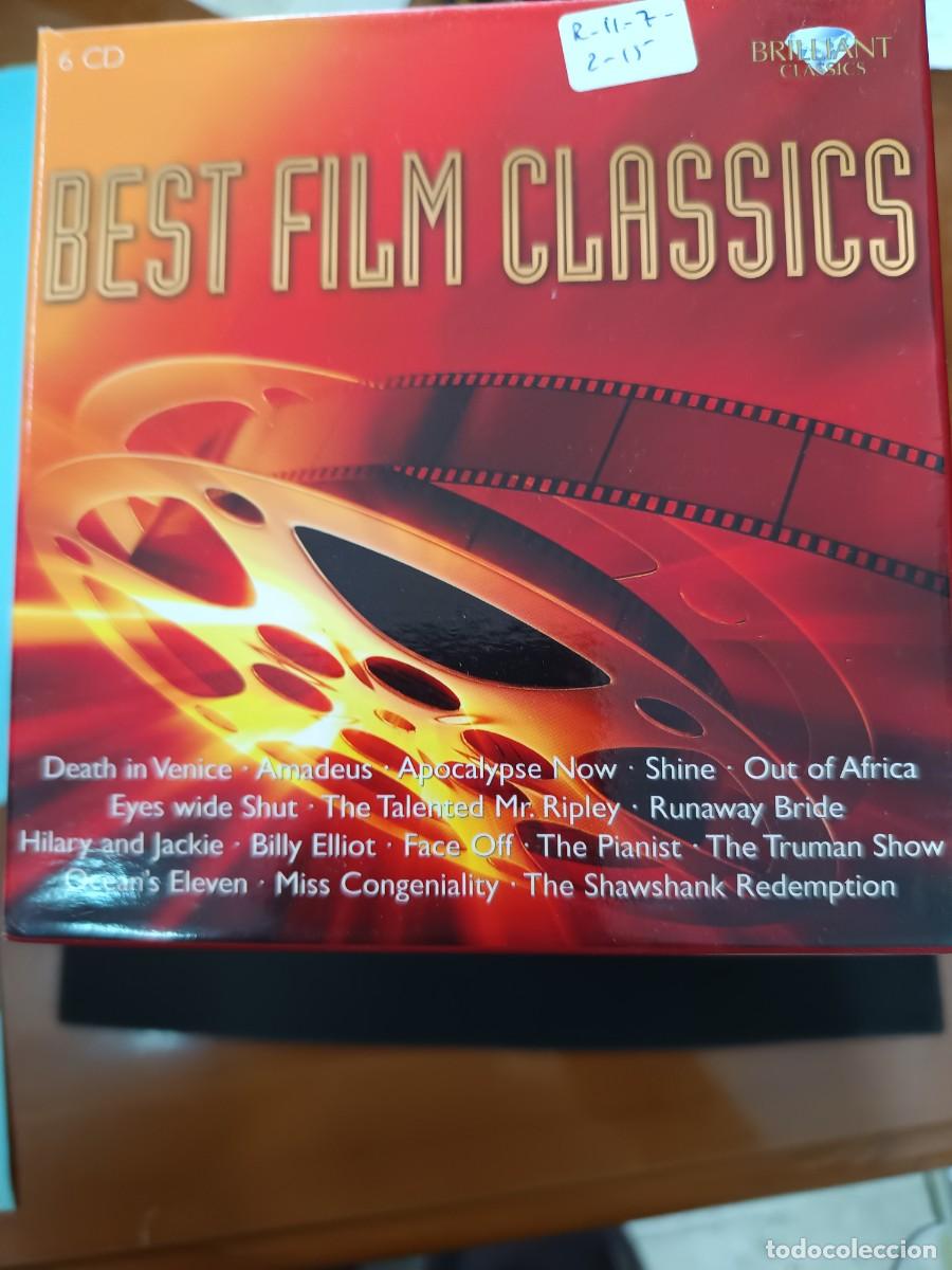 CDs de m&uacute;sica: CAJA 6 CD. BEST FILM CLASSICS: DEATH IN VENICE. AMADEUS. APOCALYPSE NOW, SHINE, OUT OF AFRICA Y MUC
