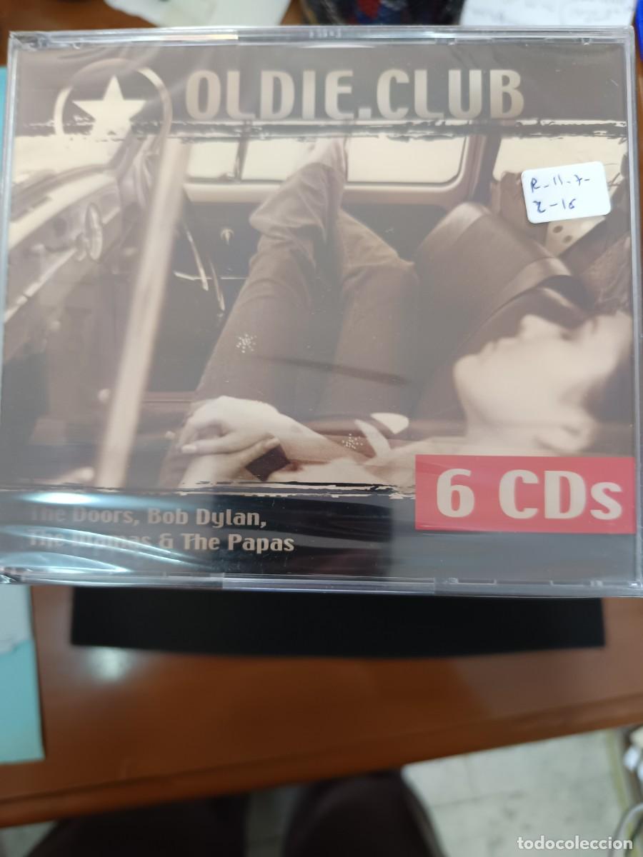 CDs de m&uacute;sica: CAJA 6 CD. OLDIE CLUB. THE DOORS, BOB DYLAN, THE MAMAS & THE PAPAS Y MUCHOS M&Aacute;S