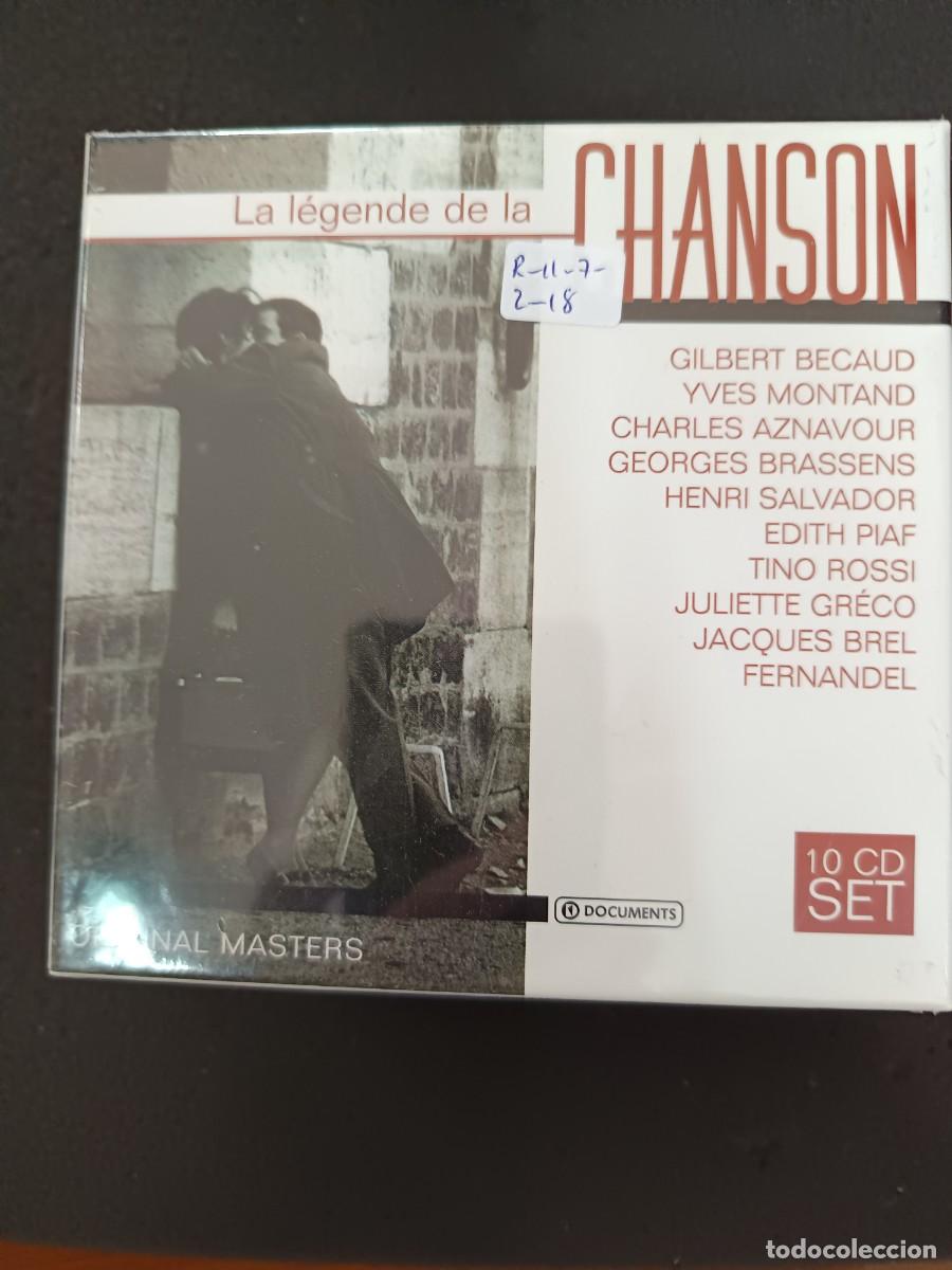 CDs de m&uacute;sica: 10 CD SET. LA L&Eacute;GENDE DE LA CHANSON