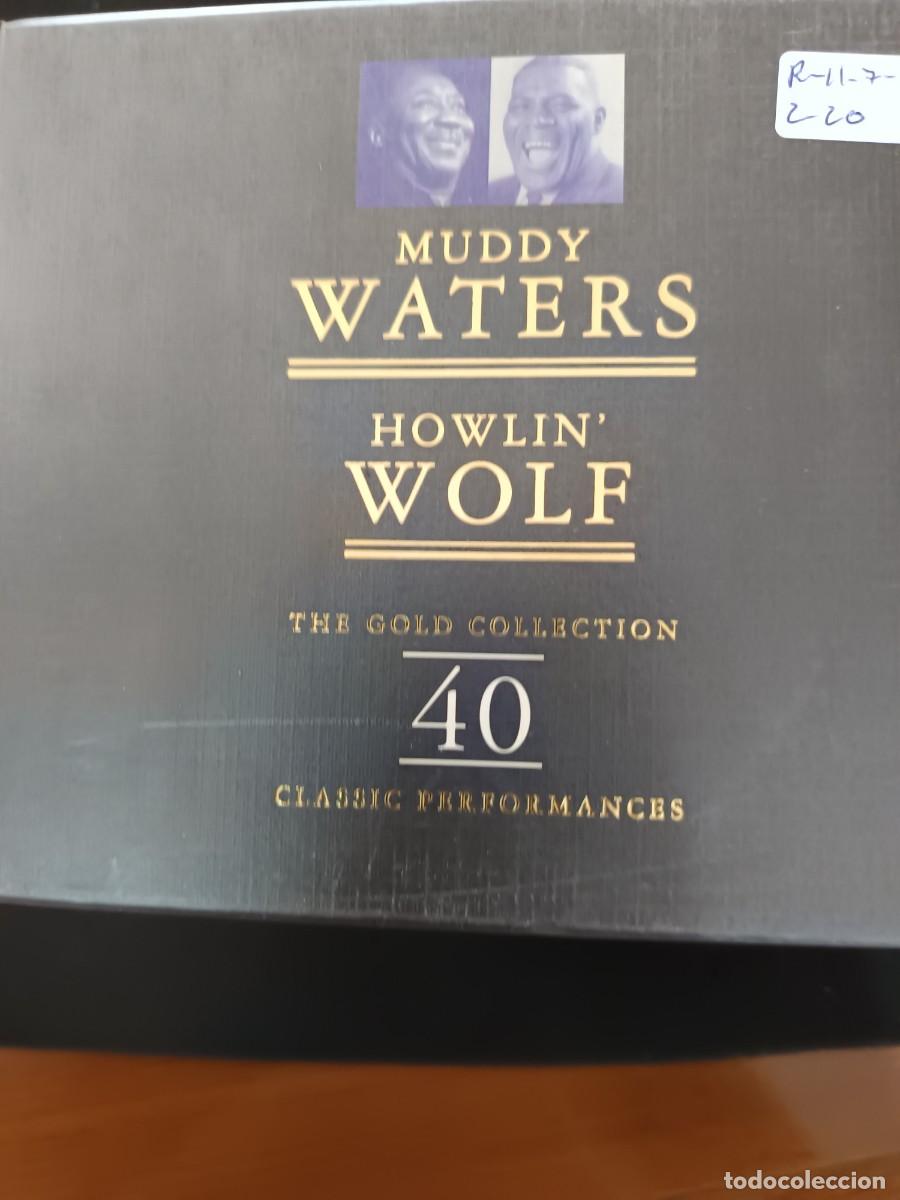 CDs de m&uacute;sica: CAJA 2 CD. MUDDY WATERS / HOWLIN' WOLF. THE GOLD COLLECTION. 40 CLASSIC PERFORMANCES