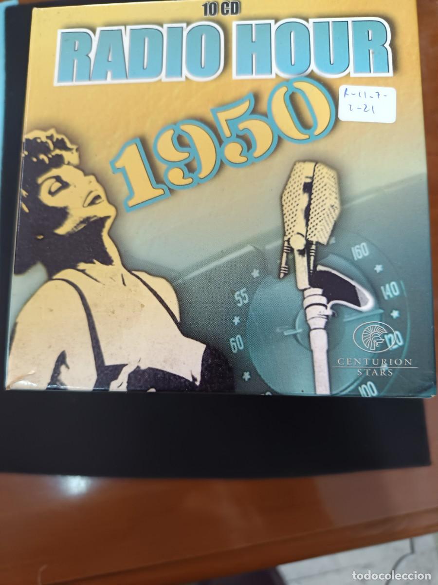 CDs de m&uacute;sica: CAJA 10 CD. RADIO HOUR. 1950