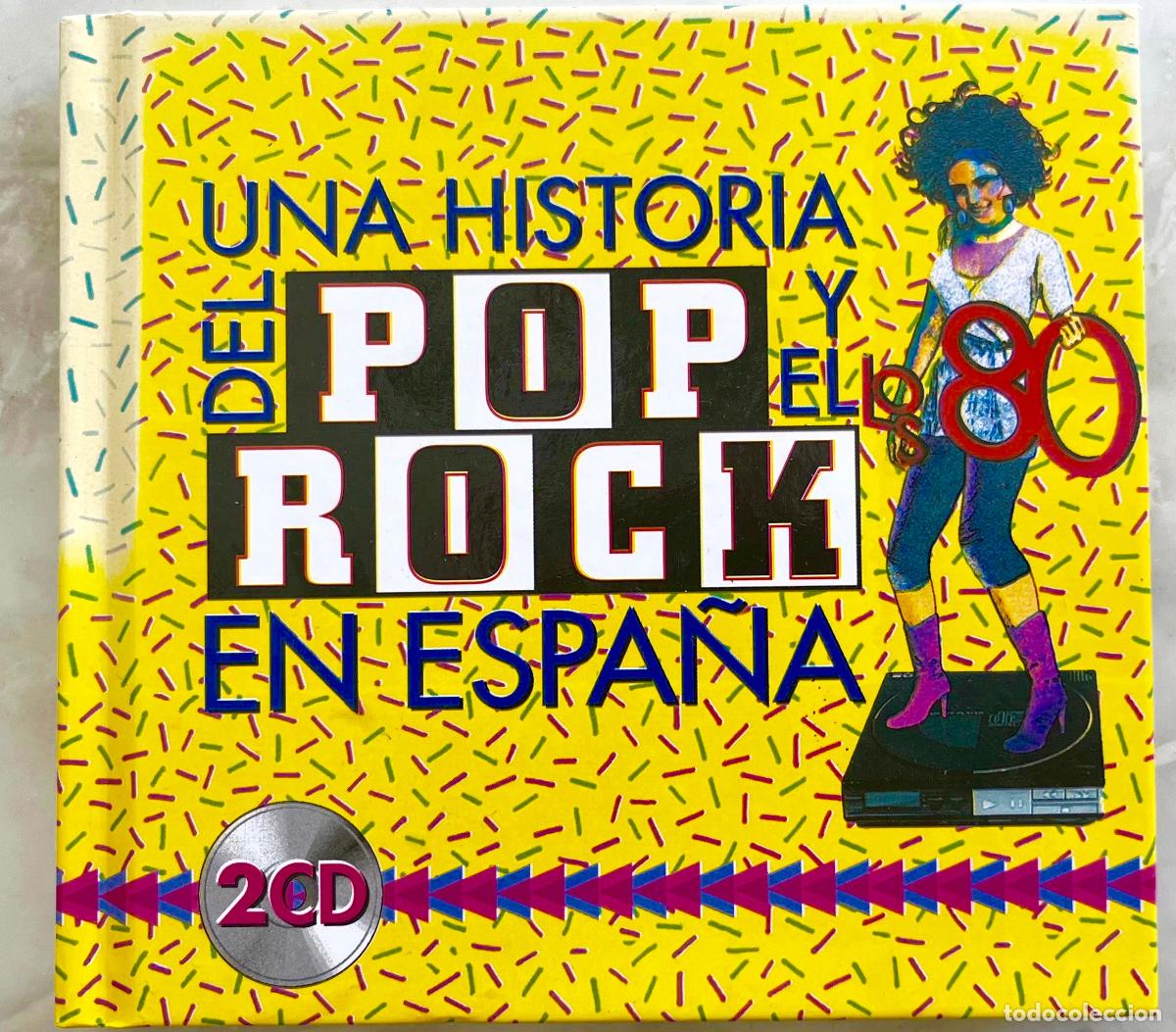 CDs de m&uacute;sica: UNA HISTORIA DEL POP Y EL ROCK EN ESPA&Ntilde;A. BRAVOS. LONE STAR.SALVAJES.SIREX. DOBLE CD+EXTENSO LIBRETO
