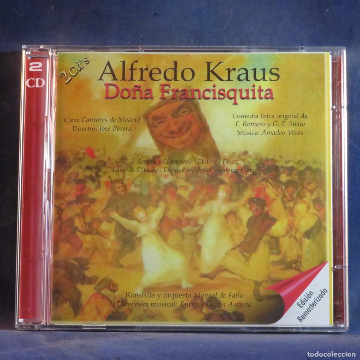 CDs de m&uacute;sica: ALFREDO KRAUS - DO&Ntilde;A FRANCISQUITA - CD