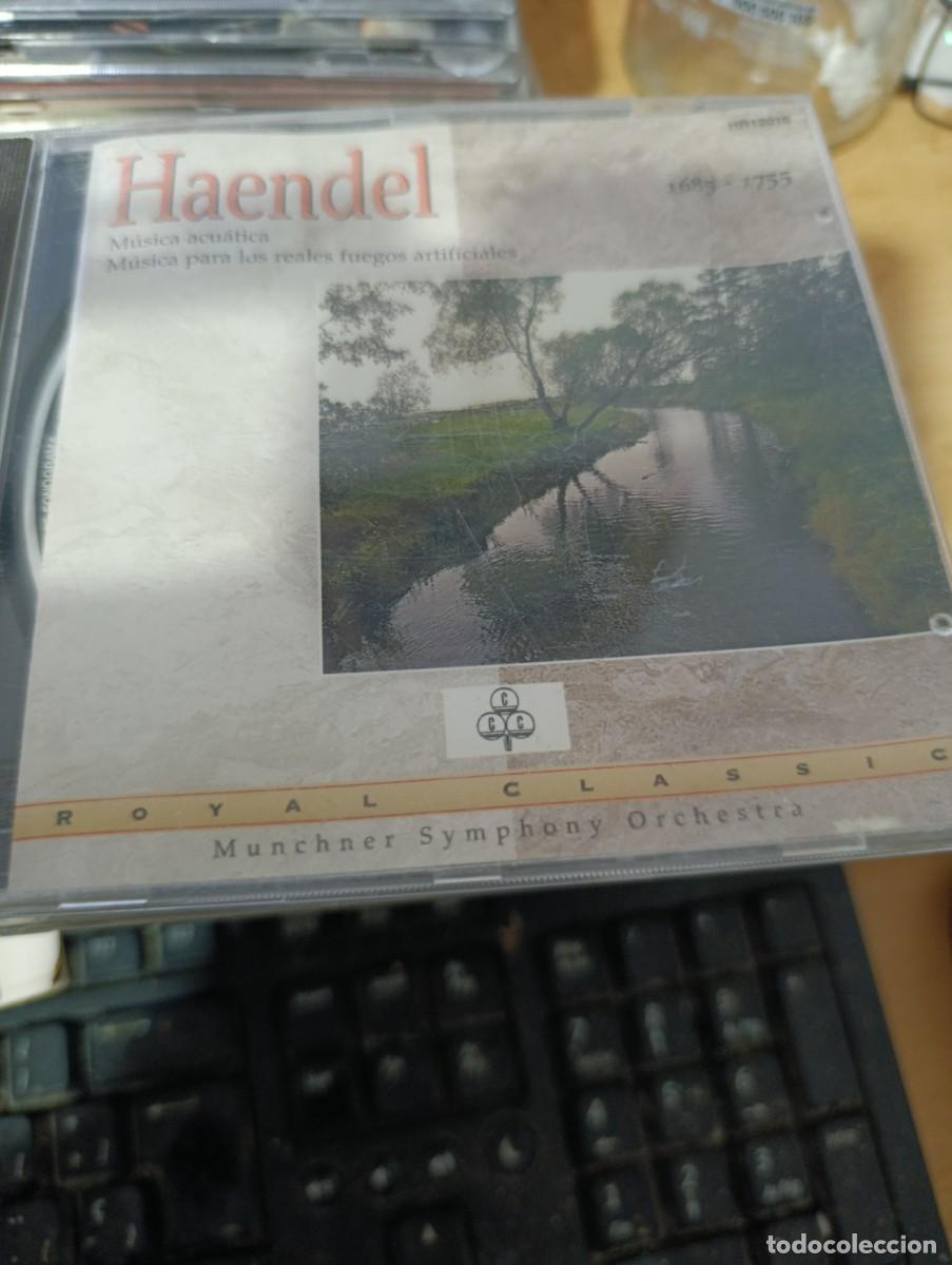 Musik-CDs: HAENDEL MUSICA ACUATICA, M PARA LOS REALES FUEGOS ARTIFICIALES. B3CD