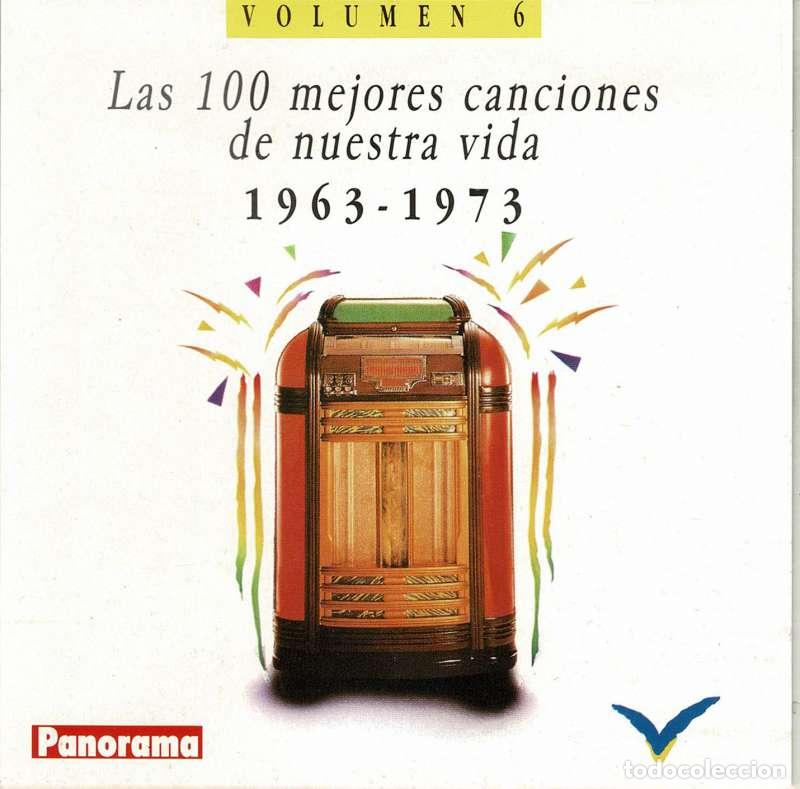 CDs de m&uacute;sica: Las 100 mejores canciones de nuestra vida 1963-1973. Volumen 6. CD