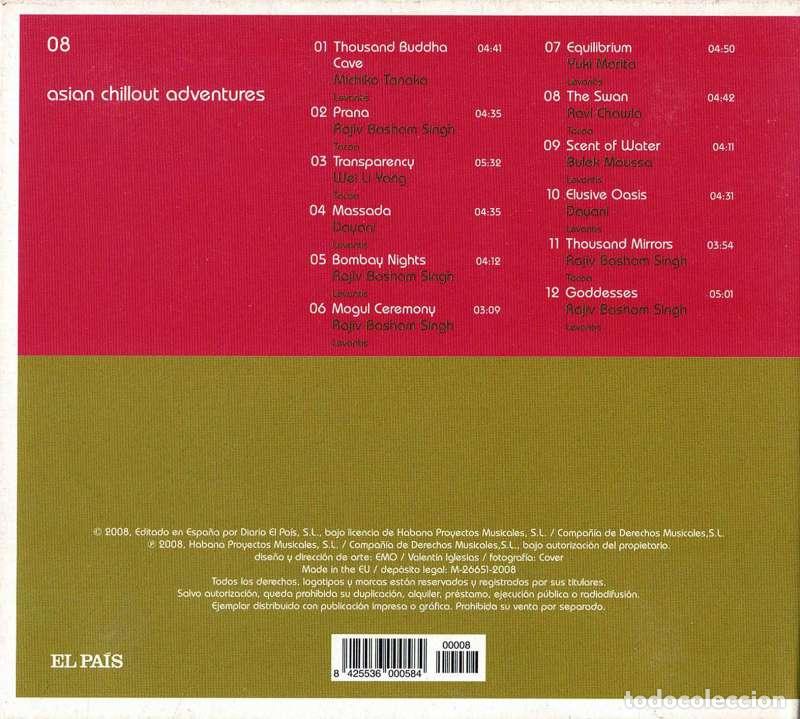 CDs de m&uacute;sica: Asian Chillout Adventures. CD - Foto 2