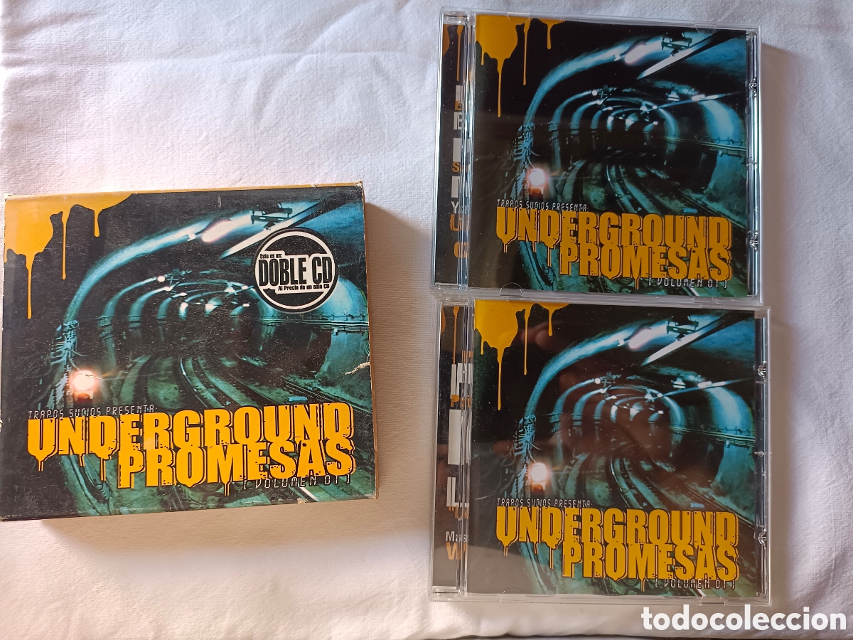 CDs de m&uacute;sica: 2CDs Promesas Underground Hip hop