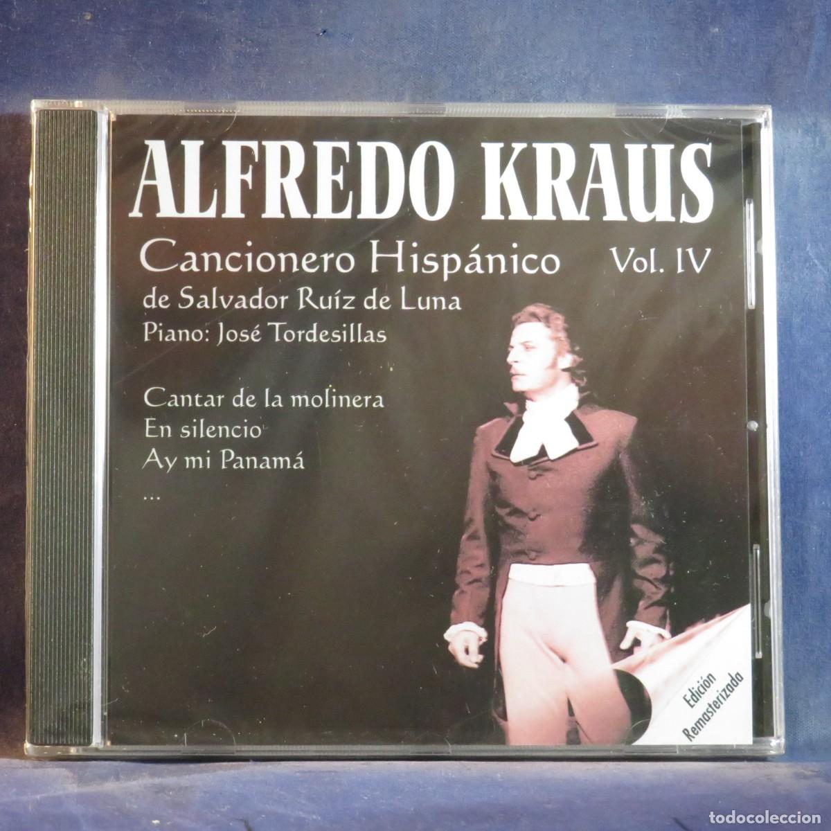 CDs de m&uacute;sica: ALFREDO KRAUS - CANCIONERO HISP&Aacute;NICO VOL. IV - CD