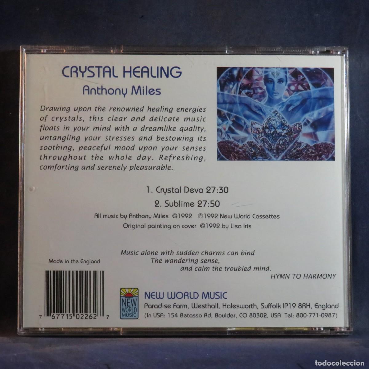 CDs de m&uacute;sica: ANTHONY MILES &ndash; CRYSTAL HEALING - CD - Foto 2