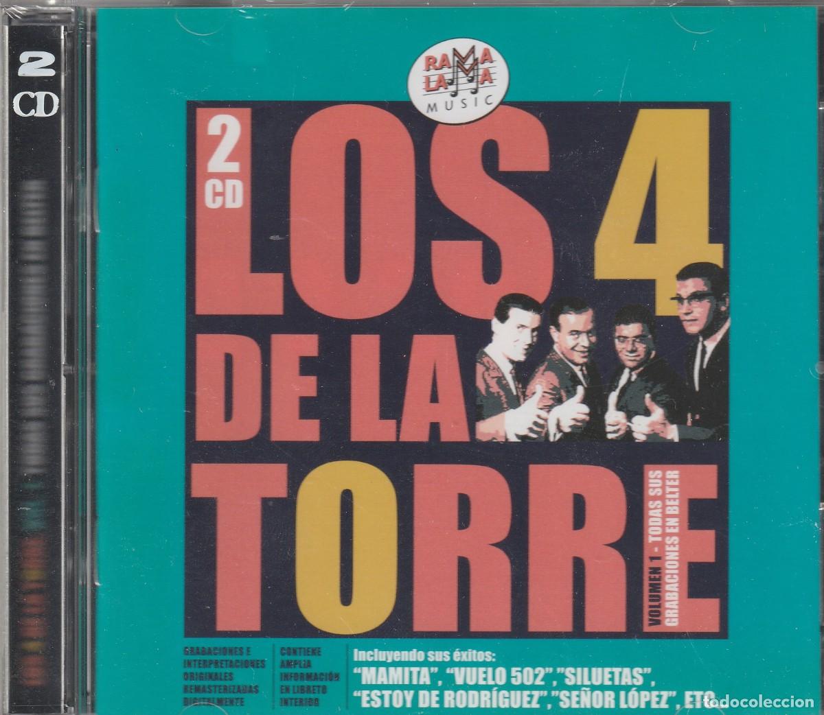 CDs de m&uacute;sica: Los 4 De La Torre &ndash; Vol.1 Todas Sus Grabaciones En Belter EN 2 CDS-2018-(((NUEVO & PRECINTADO )))