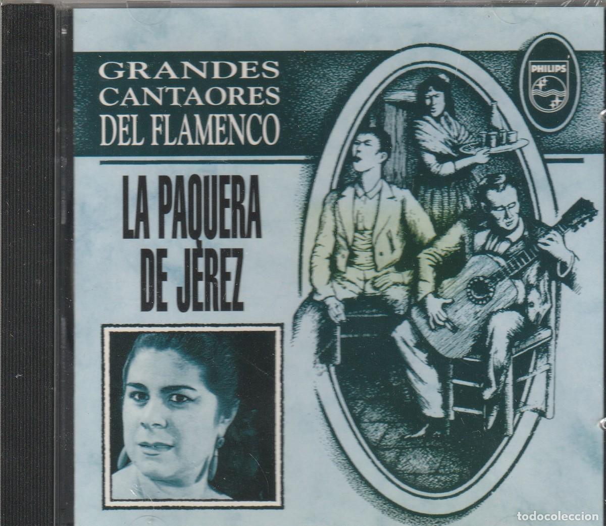 CDs de m&uacute;sica: La Paquera De Jerez - Grandes Cantaores Del Flamenco-
