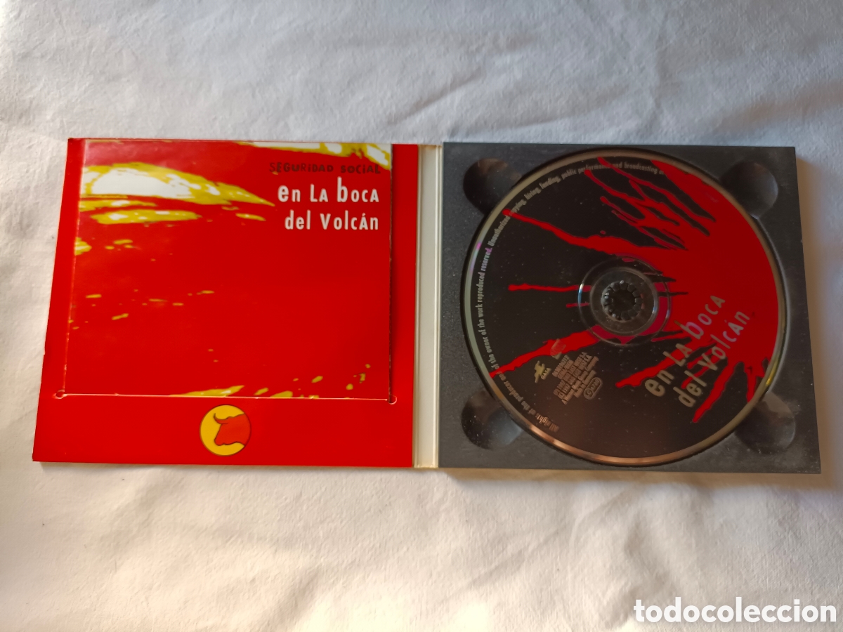 CDs de m&uacute;sica: CD Seguridad Social En la boca del Volc&aacute;n. - Foto 2