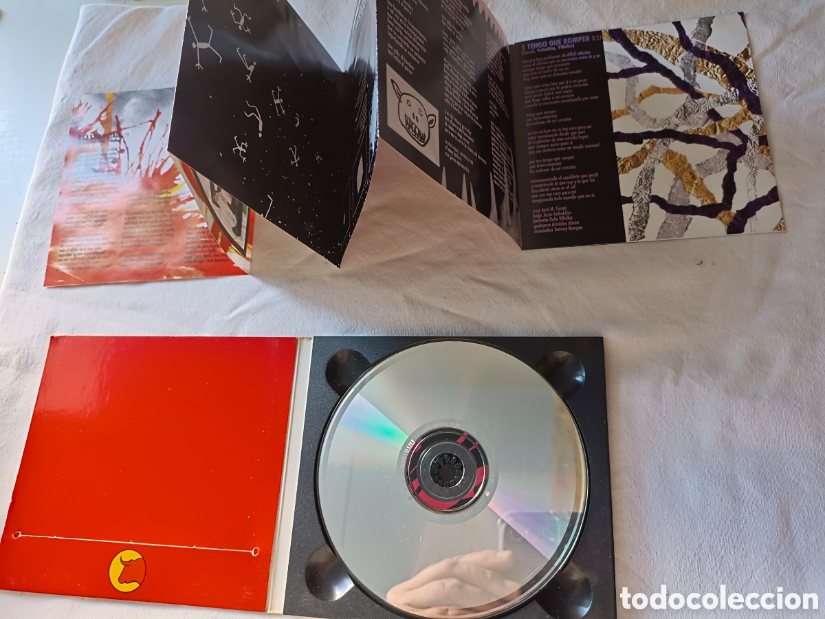 CDs de m&uacute;sica: CD Seguridad Social En la boca del Volc&aacute;n. - Foto 4
