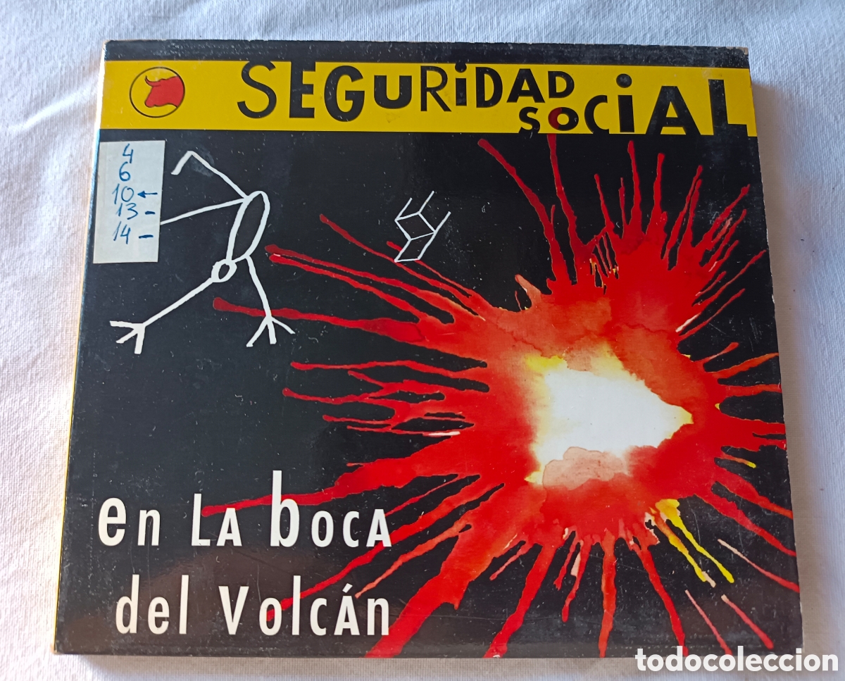 CDs de m&uacute;sica: CD Seguridad Social En la boca del Volc&aacute;n. - Foto 1