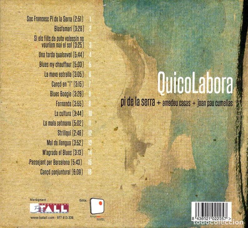 CDs de m&uacute;sica: PI DE LA SERRA CD. QUICOLABORA - Foto 2