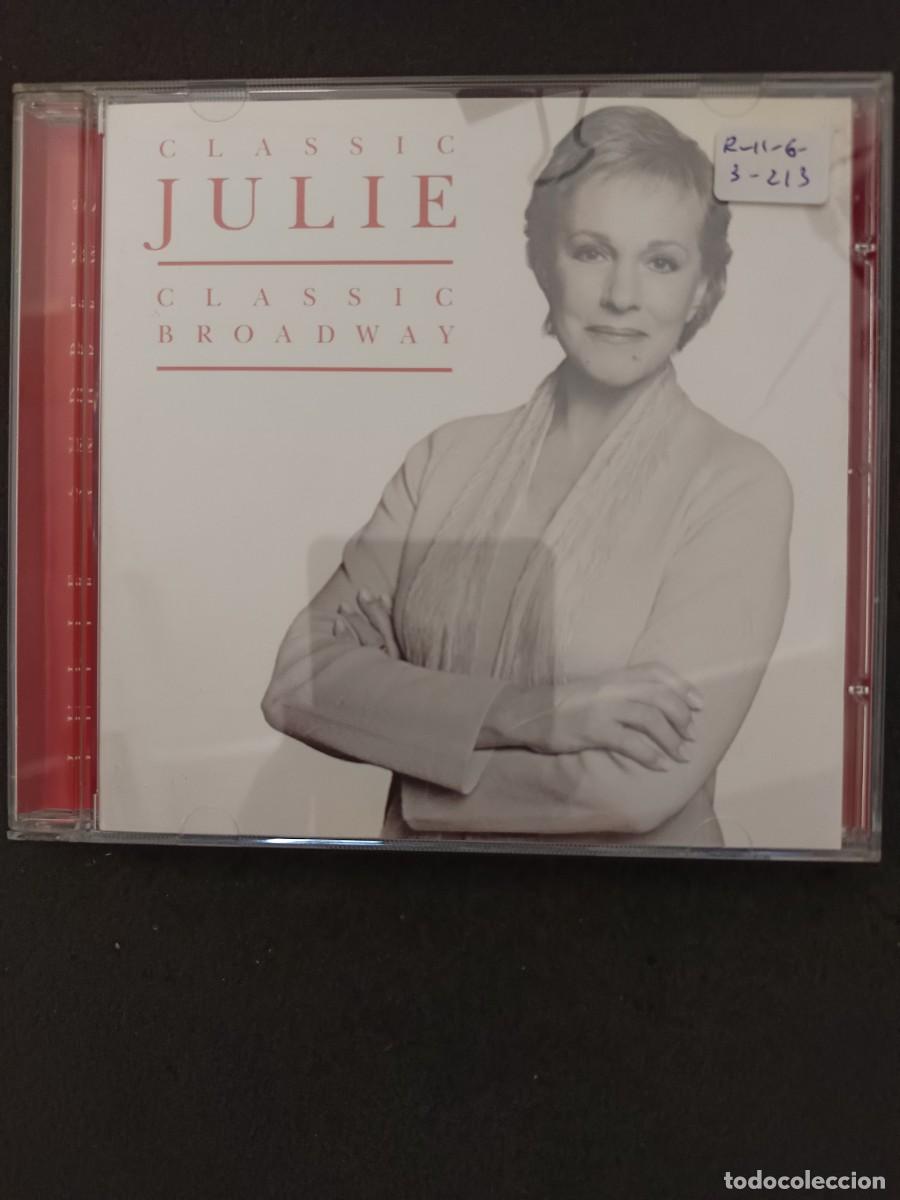 CDs de m&uacute;sica: CLASSIC JULIE, CLASSIC BROADWAY. (JULIE ANDREWS)