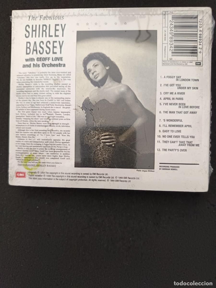 CDs de m&uacute;sica: THE FABULOUS SHIRLEY BASSEY - Foto 2