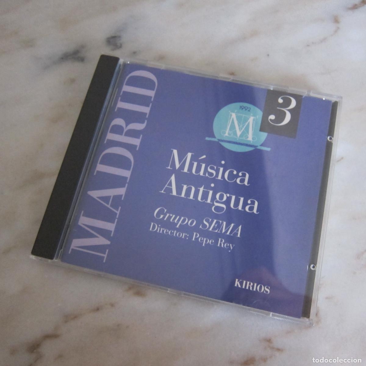 CDs de m&uacute;sica: M&Uacute;SICA ANTIGUA - GRUPO SEMA - PEPE REY (KIRIOS) CD