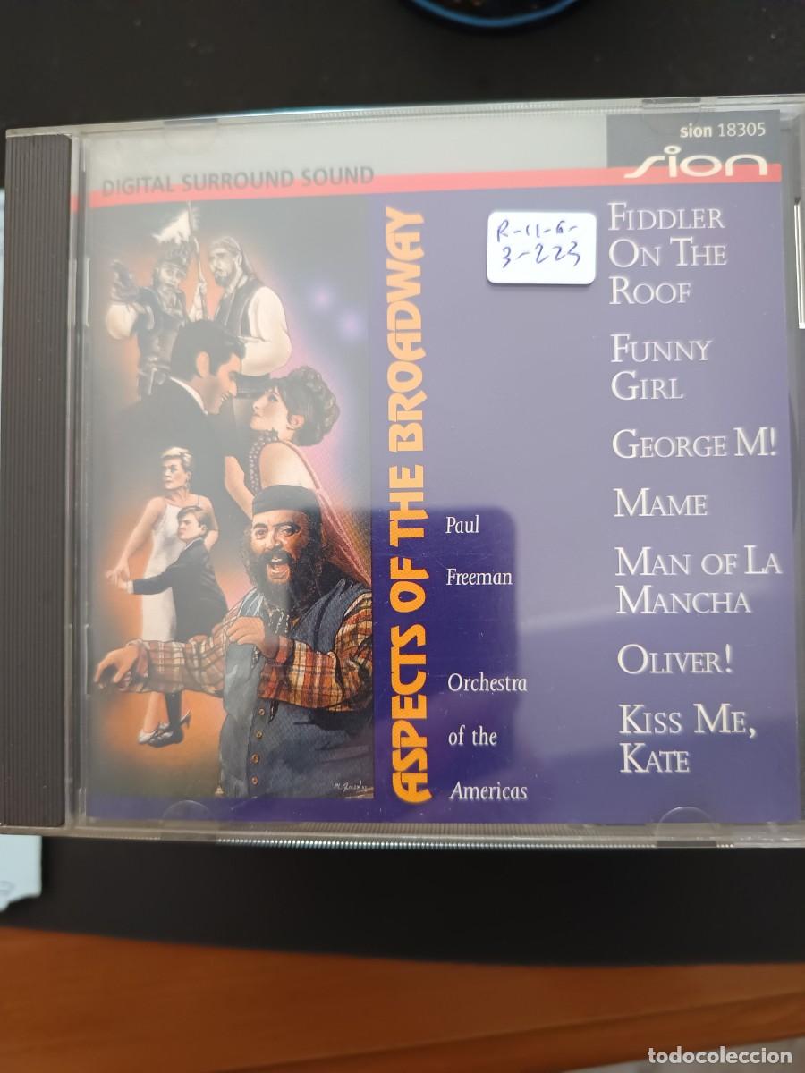 CDs de m&uacute;sica: ASPECTS OF THE BROADWAY. PAUL FREEMAN ORCHESTRA OF THE AMERICAS