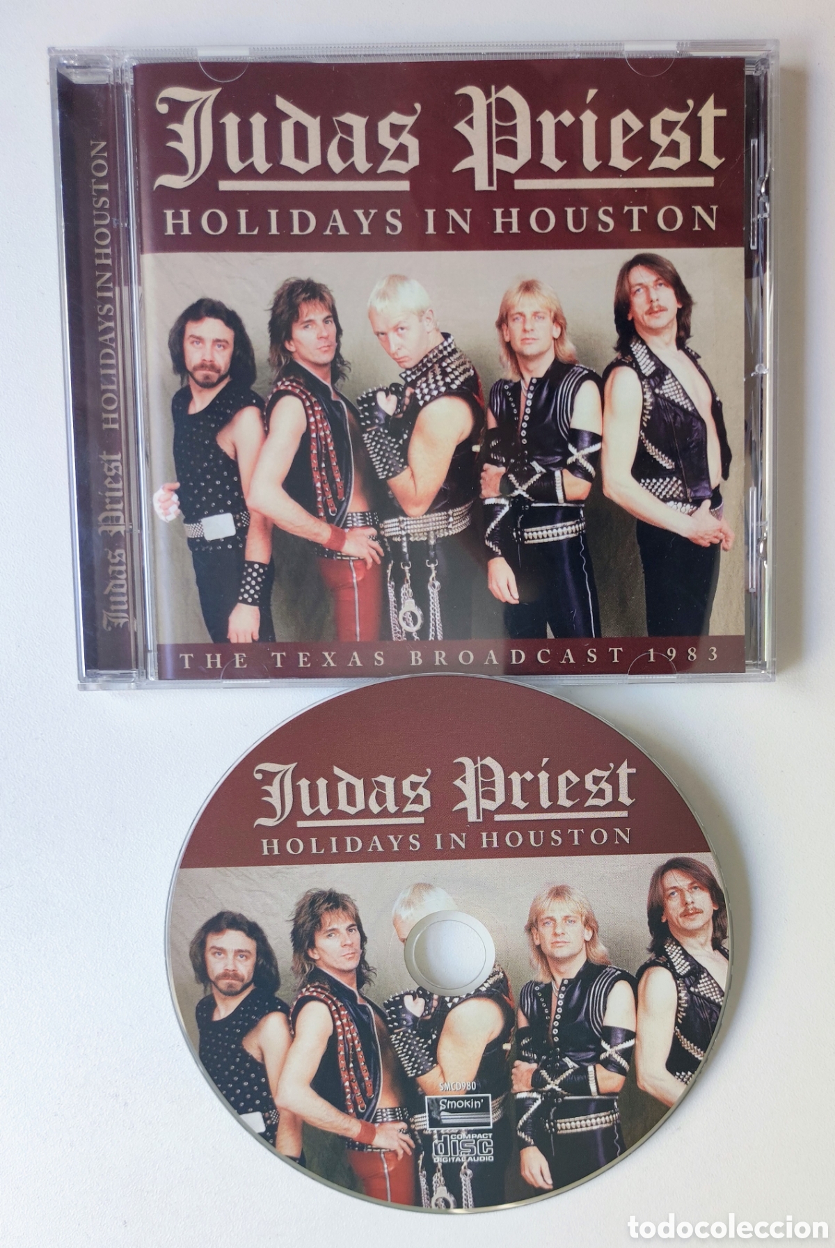 CDs de m&uacute;sica: JUDAS PRIEST - HOLIDAYS IN HOUSTON / CONVENTION CENTER HOUSTON 1983 - CD SMOKIN