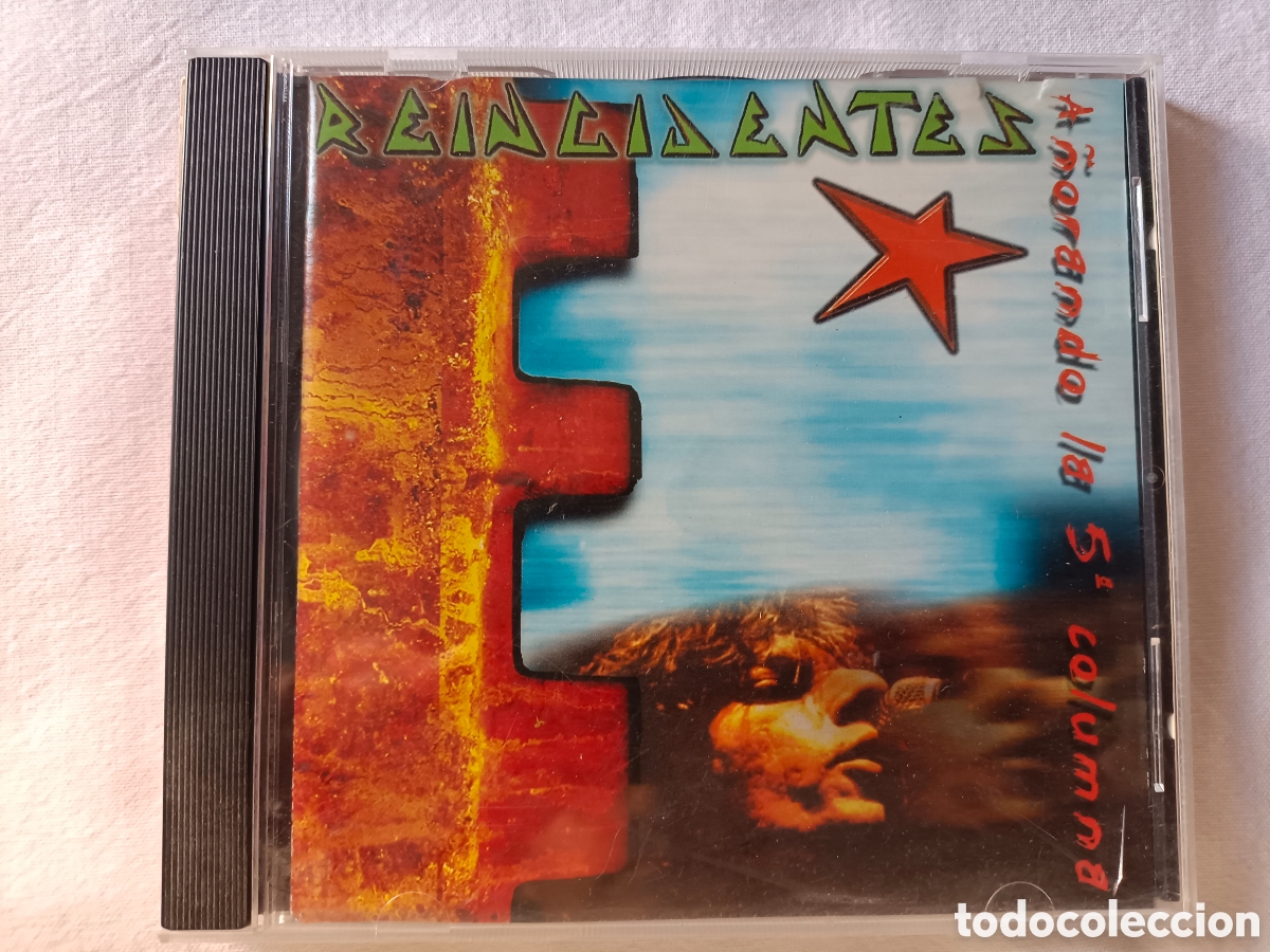 CDs de m&uacute;sica: CD Reincidentes a&ntilde;orando la quinta columna.