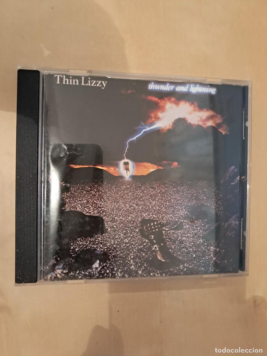 CDs de m&uacute;sica: Thin Lizzy , Thunder And Lightning , CD perfecto estado. Hard Rock