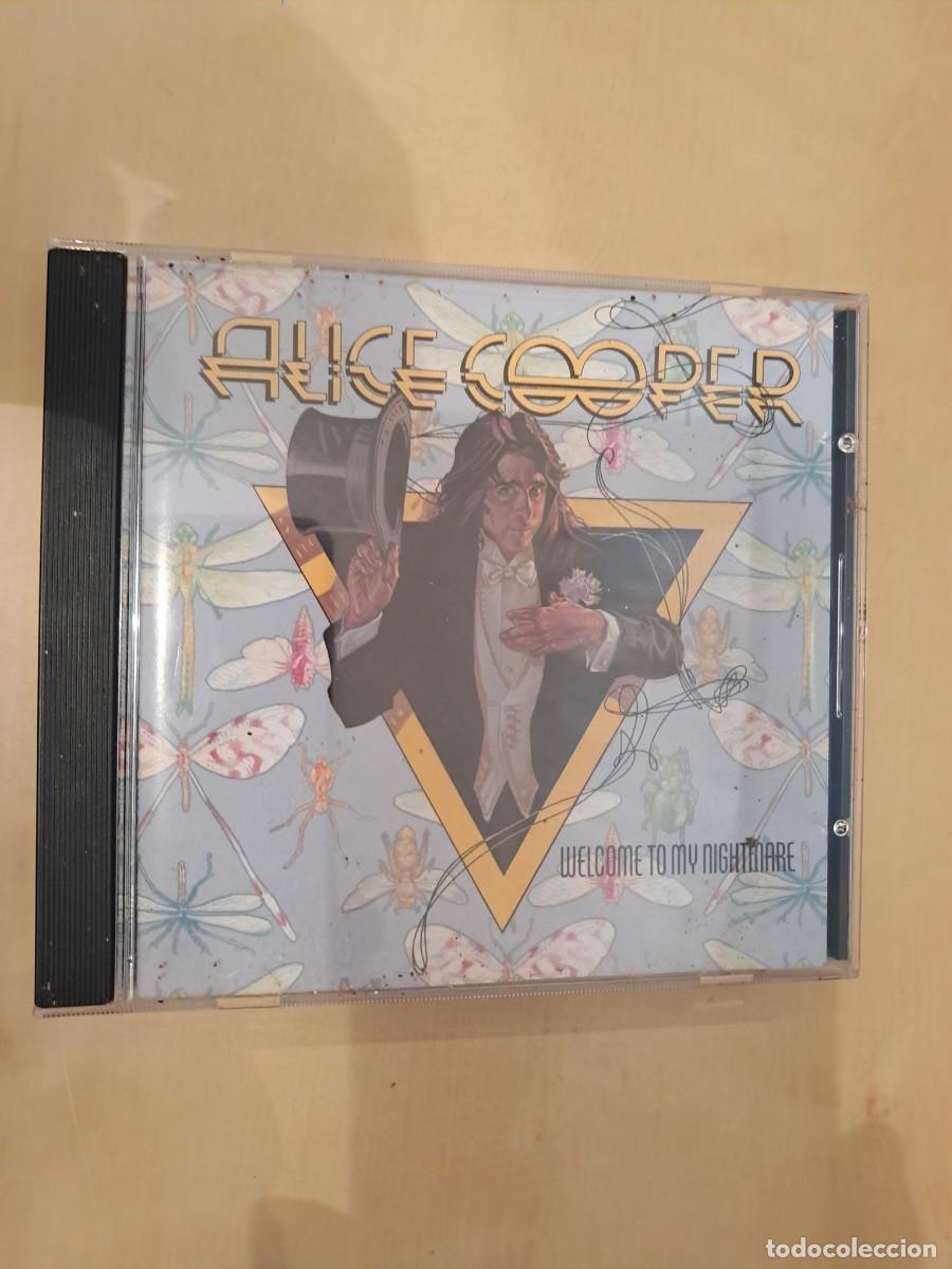 CDs de m&uacute;sica: Alice Cooper , Welcome To My Nightmare , CD Canada perfecto estado. Hard Rock