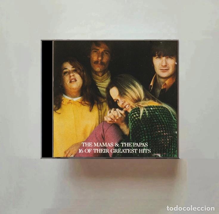 CDs de m&uacute;sica: THE MAMAS & THE PAPAS. 16 OF THEIR GREATEST HITS. RECOPILATORIO. CD.
