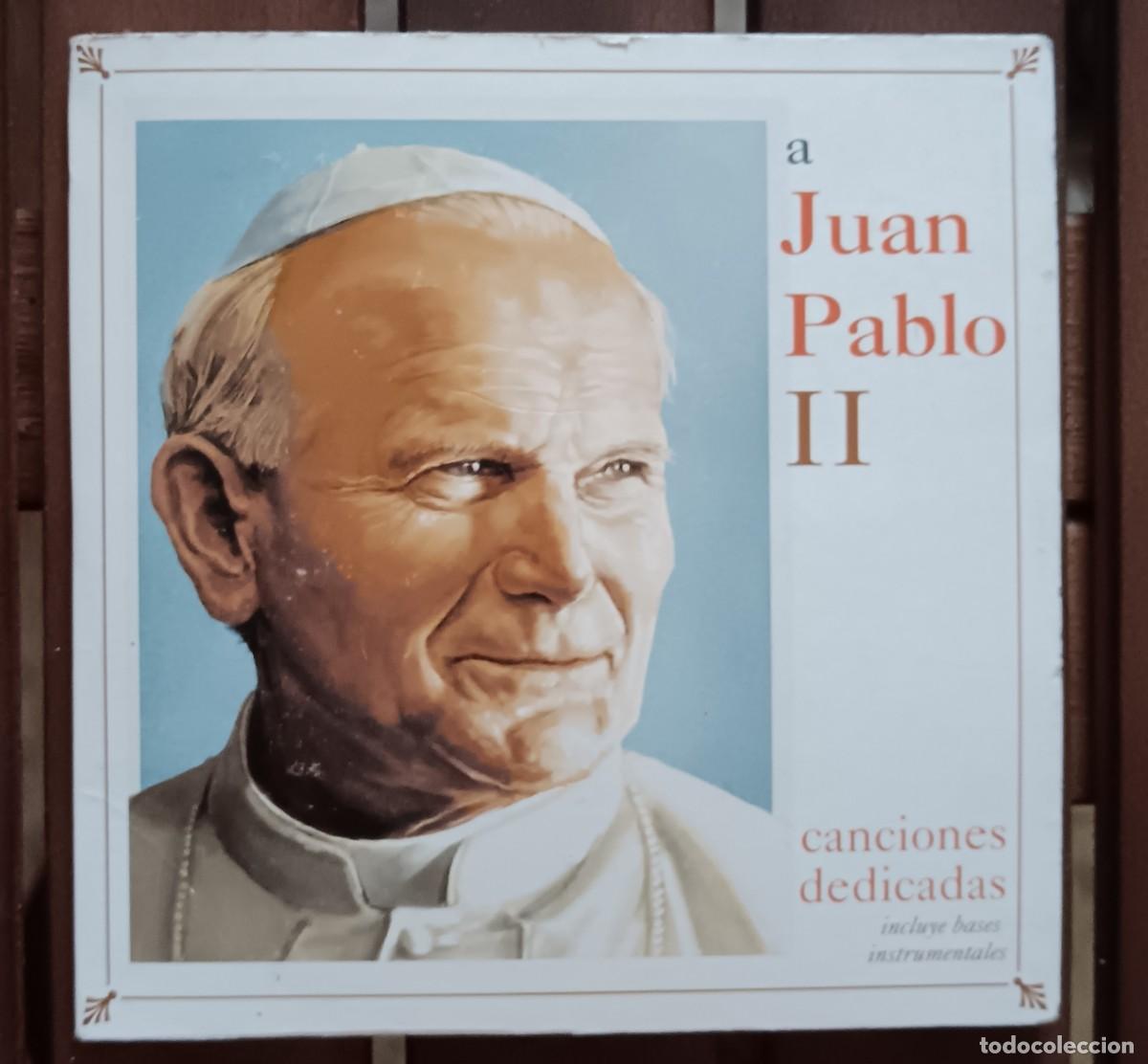 CDs de m&uacute;sica: Juan Pablo II. Canciones dedicadas. Cd