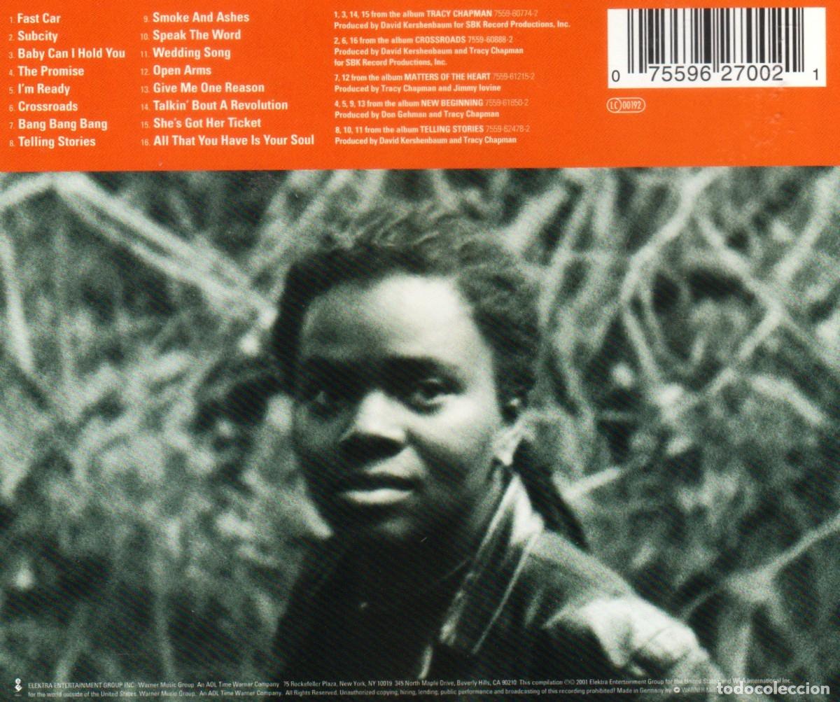 CDs de m&uacute;sica: TRACY CHAPMAN. COLLECTION. RECOPILATORIO. CD. - Foto 3