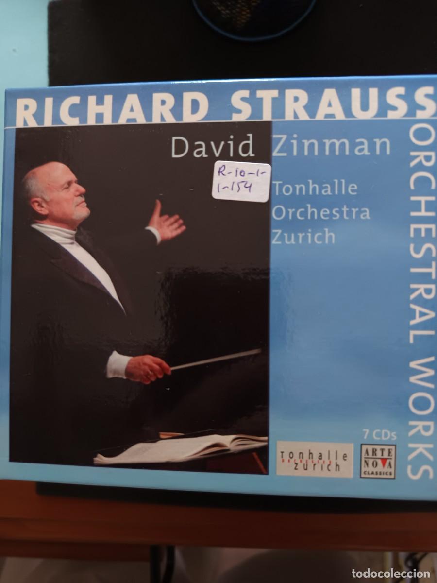 CDs de m&uacute;sica: 7CD. RICHARD STRAUSS. ORCHESTRAL WORKS. DIR: DAVID ZINMAN. TONHALLE ORCHESTRA Z&Uuml;RICH
