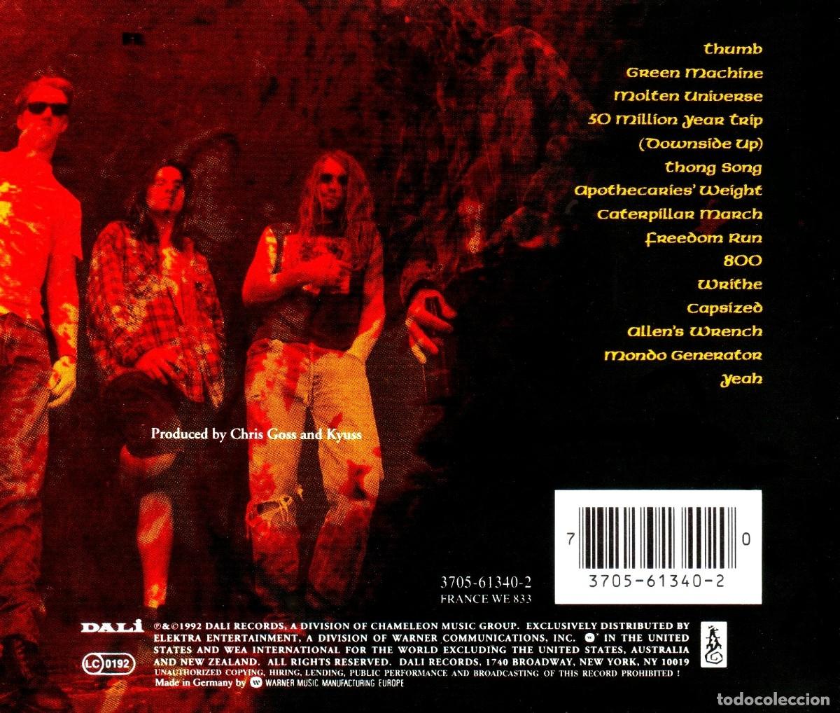 CDs de m&uacute;sica: KYUSS. BLUES FOR THE RED SUN. CD. - Foto 2
