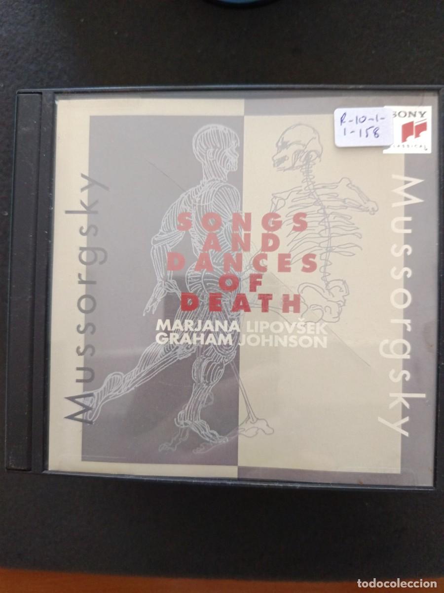 CDs de m&uacute;sica: MUSSORGSKY: SONGS AND DANCES OF DEATH. MEZZOSOPRANO: MARJANA LIPOVSEK. PIANO: GRAHAM JOHNSON