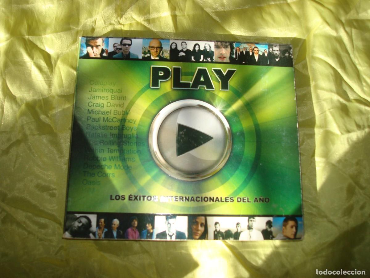 CDs de m&uacute;sica: PLAY. LOS EXITOS INTERNACIONALES DEL A&Ntilde;O. 2 CD&acute;S. DIGIPACK