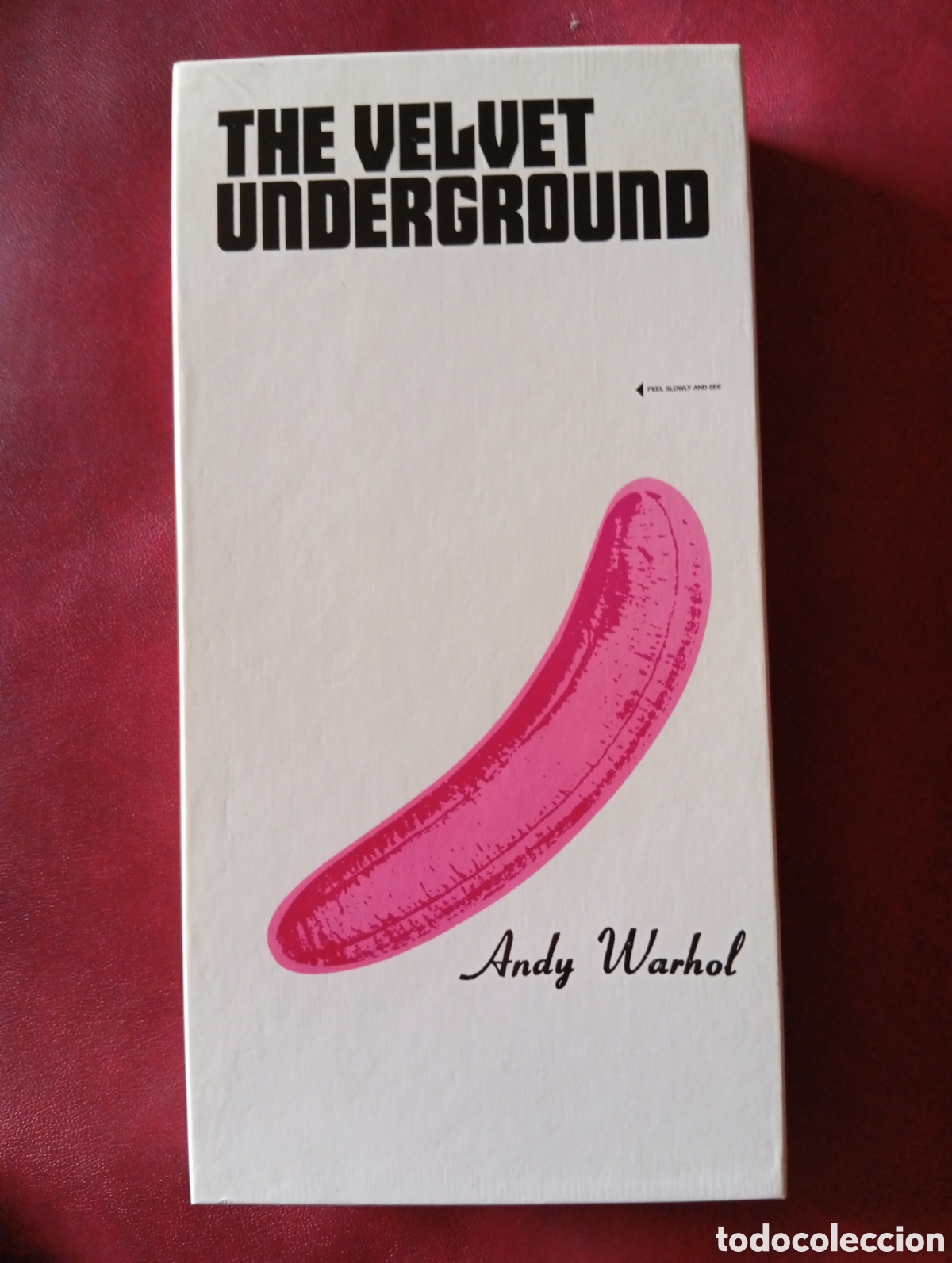 CDs de m&uacute;sica: the Velvet underground Andy warhol long box 5 cds