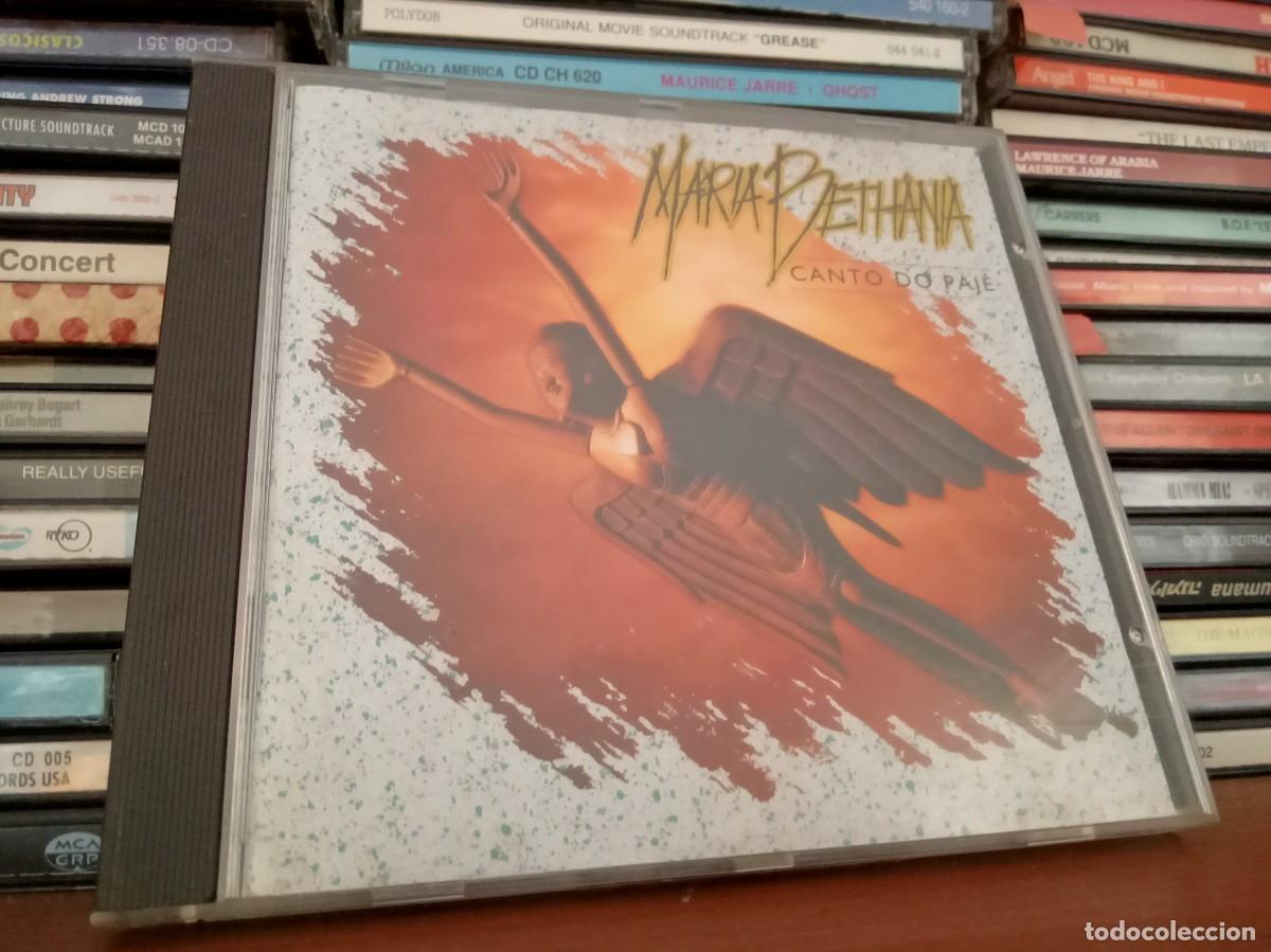 CDs de m&uacute;sica: Maria Beth&acirc;nia &ndash; Canto Do Paj&eacute; - cd Netherlands 1991