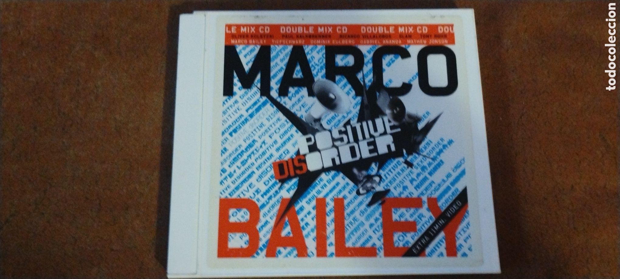 CDs de m&uacute;sica: MARCO BAILEY-POSITIVE DISORDER-CDx2-MB ELEKTRONICS/BELGIUM-MINIMAL&bull;ELECTRONIC&bull;TECHNO-KSA