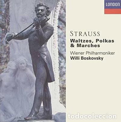CDs de m&uacute;sica: Strauss Waltzes, Polkas & Marches- 0028945525426