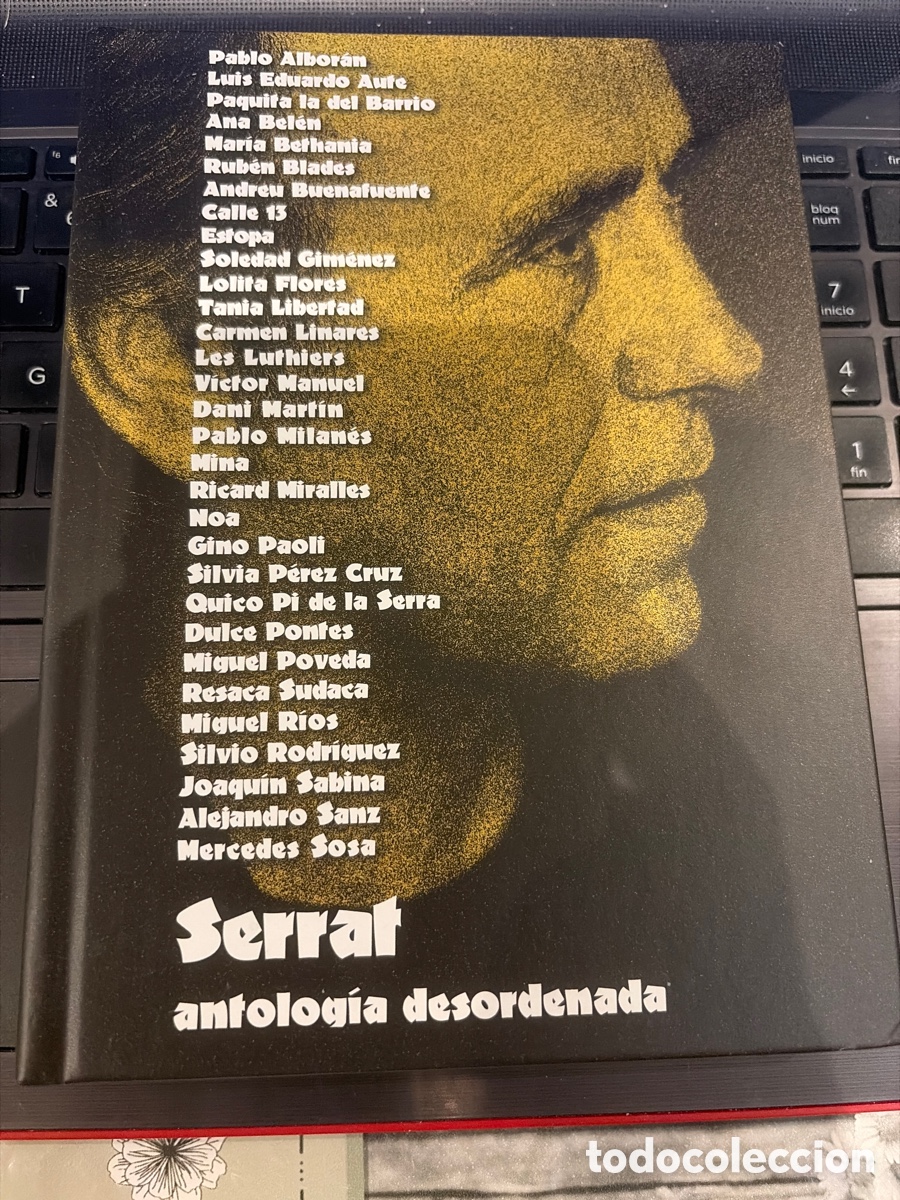 CDs de m&uacute;sica: JOAN MANUEL SERRAT - ANTOLOGIA DESORDENADA 4 CD + LIBRO