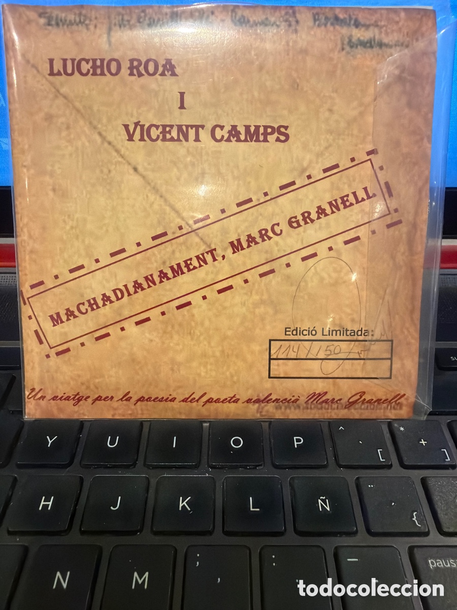 CDs de m&uacute;sica: LUCHO ROA I VICENT CAMPS - MACHADIANAMENT MARC GRANELL CD EDICION LIMITADA + LIBRETO