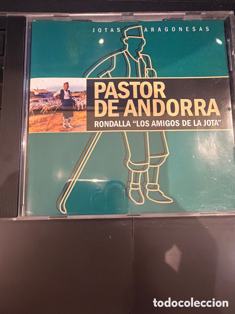 CDs de m&uacute;sica: PASTOR DE ANDORRA - RONDALLA LOS AMIGOS DE LA JOTA - JOTAS ARAGONESAS - CD ALBUM VERDE